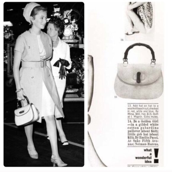 GUCCI BAMBOO top handle - vintage - iconic - rare - Picture 7 of 8